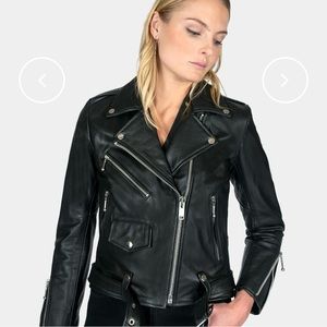 Straight to Hell Apparel classic commando leather jacket